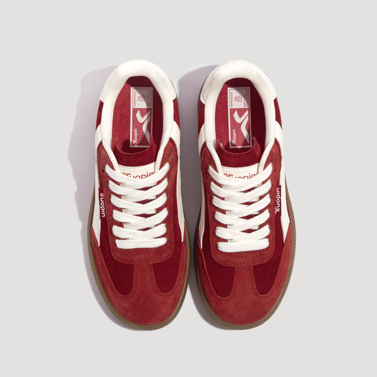 Archive Low-Top Sneakers Crimson