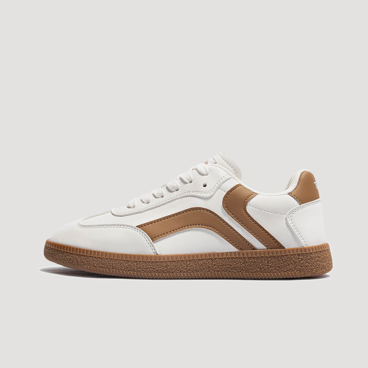 Havli Women's Classic Casual Sneakers in Brown, side view