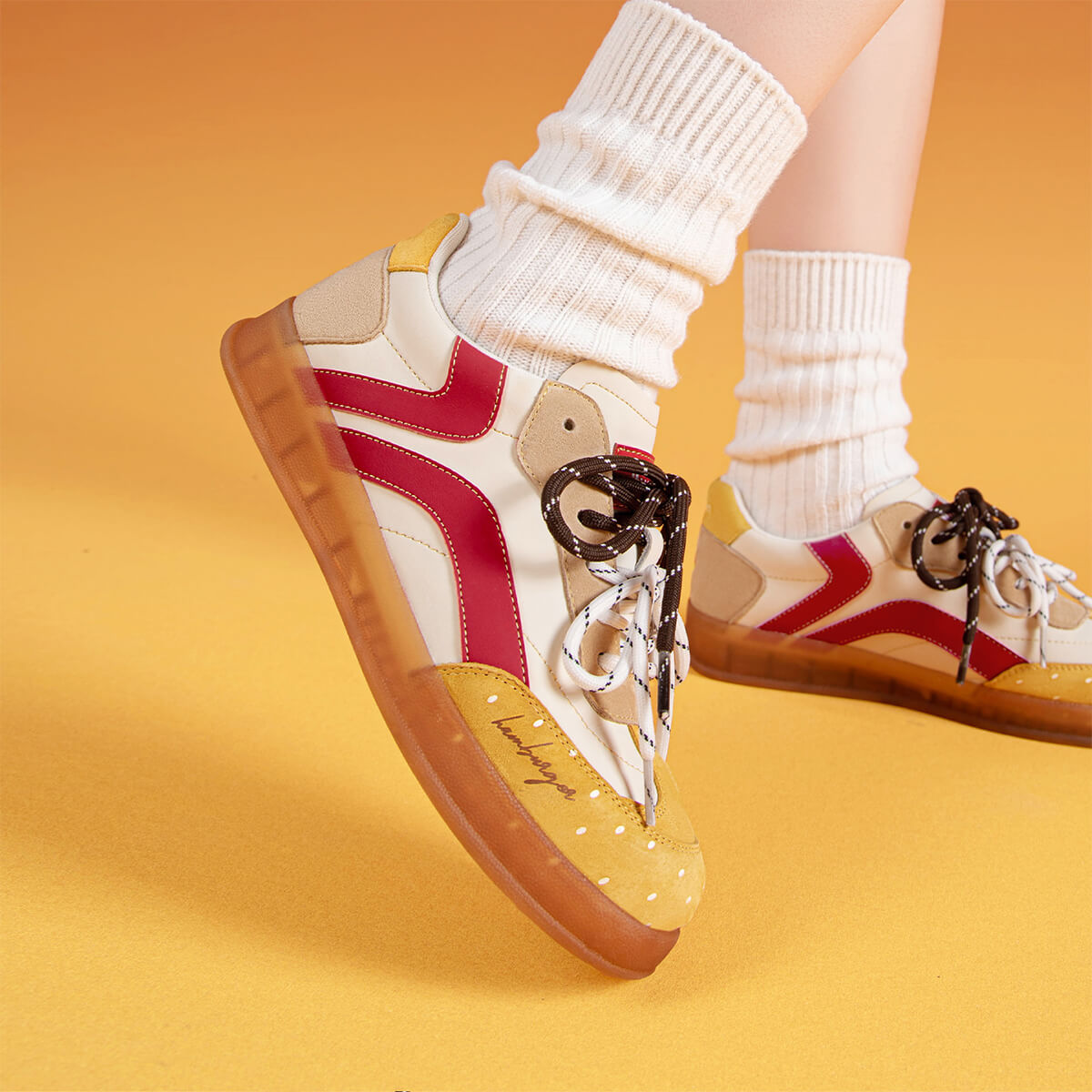 Hamburger Retro Sneakers