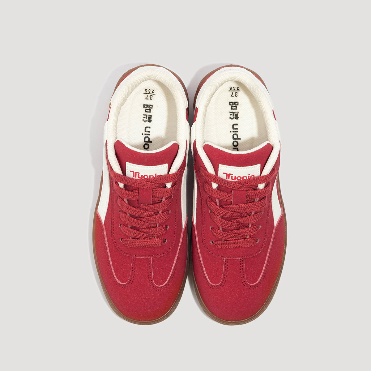 The Varsity Sneakers Crimson